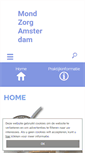 Mobile Screenshot of mza.praktijkinfo.nl