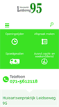 Mobile Screenshot of huisartsenlw95.praktijkinfo.nl