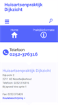 Mobile Screenshot of dijkzicht.praktijkinfo.nl