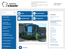 Tablet Screenshot of deboswachter.praktijkinfo.nl