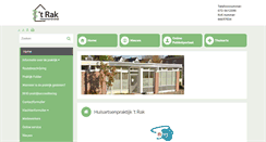 Desktop Screenshot of huisartsenpraktijk-t-rak.praktijkinfo.nl