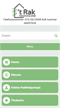Mobile Screenshot of huisartsenpraktijk-t-rak.praktijkinfo.nl