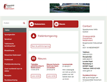 Tablet Screenshot of gptnederweert.praktijkinfo.nl