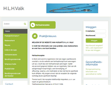 Tablet Screenshot of huisartsvalk.praktijkinfo.nl