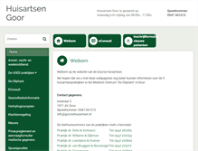 Tablet Screenshot of oliphant.praktijkinfo.nl