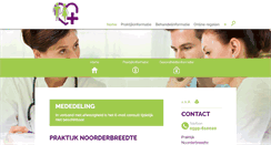 Desktop Screenshot of noorderbreedte.praktijkinfo.nl