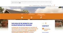 Desktop Screenshot of huisartsheikens.praktijkinfo.nl