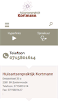 Mobile Screenshot of huisartskortmann.praktijkinfo.nl