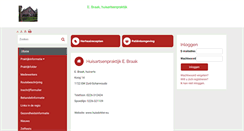 Desktop Screenshot of braak.praktijkinfo.nl