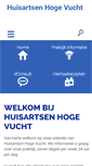 Mobile Screenshot of huisartsenhogevucht.praktijkinfo.nl