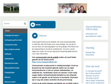 Tablet Screenshot of dingjan.praktijkinfo.nl