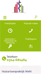 Mobile Screenshot of huisartsenpraktijkwehl.praktijkinfo.nl