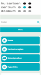 Mobile Screenshot of groepspraktijkdokkum.praktijkinfo.nl