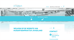 Desktop Screenshot of javaeiland.praktijkinfo.nl