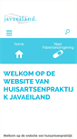 Mobile Screenshot of javaeiland.praktijkinfo.nl