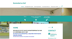 Desktop Screenshot of bontenbal-nof.praktijkinfo.nl