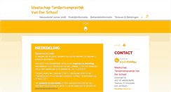 Desktop Screenshot of mijntandarts.praktijkinfo.nl