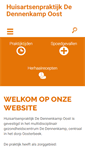 Mobile Screenshot of dennenkampoost.praktijkinfo.nl