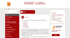 Desktop Screenshot of huisartsencentrumkralingen.praktijkinfo.nl