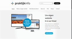 Desktop Screenshot of praktijkinfo.nl