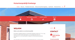 Desktop Screenshot of koekange.praktijkinfo.nl