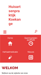 Mobile Screenshot of koekange.praktijkinfo.nl