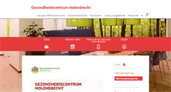 Desktop Screenshot of gezondheidscentrumholendrecht.praktijkinfo.nl