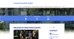 Desktop Screenshot of huisartsenpraktijkspijker.praktijkinfo.nl